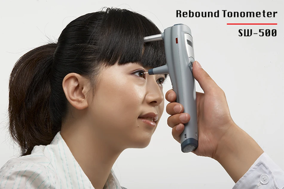 Best Quality SW-500 Portable Intraocular Pressure Non-Contact Rebound Tonometer with Probe and Accessories
